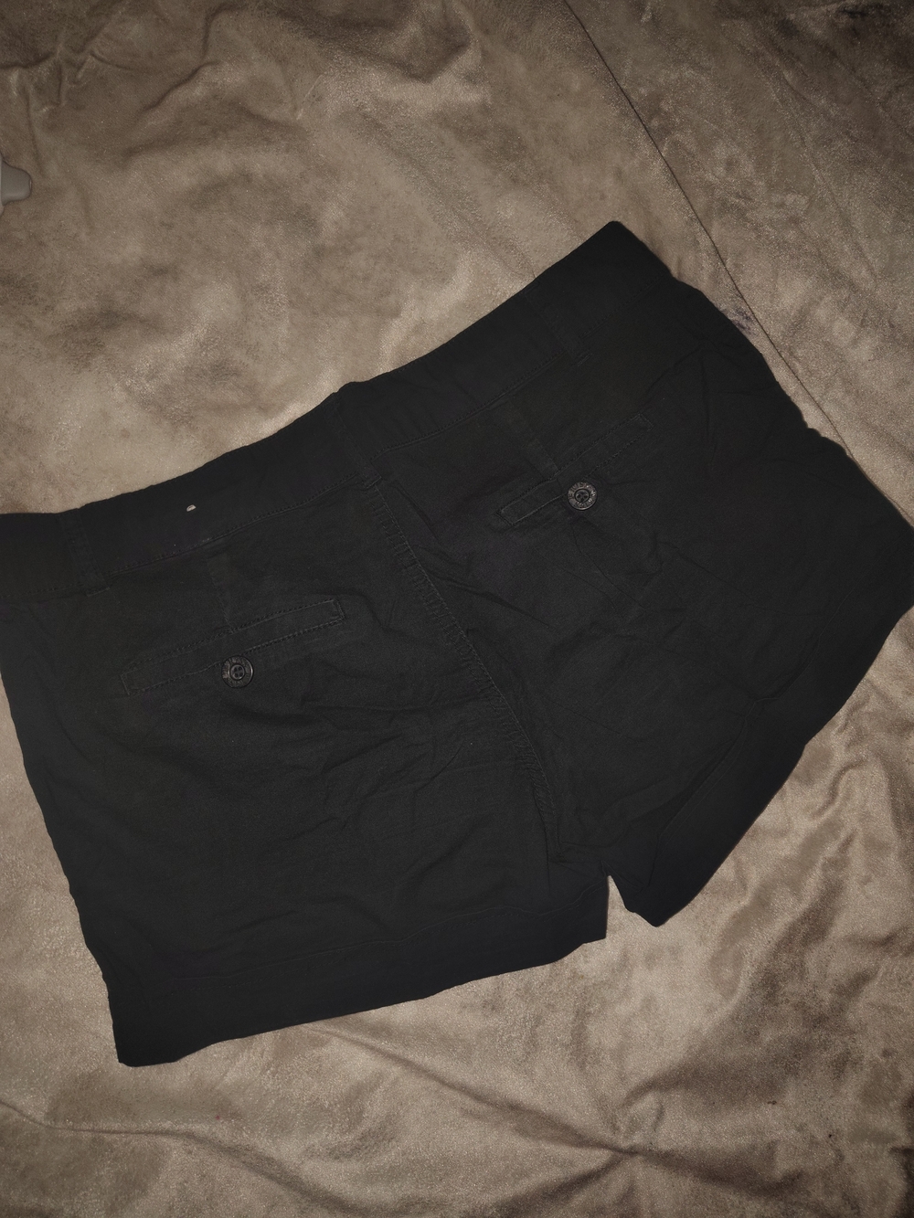 Kiss Black High-Waist Women's Shorts - Picture 3 of 3